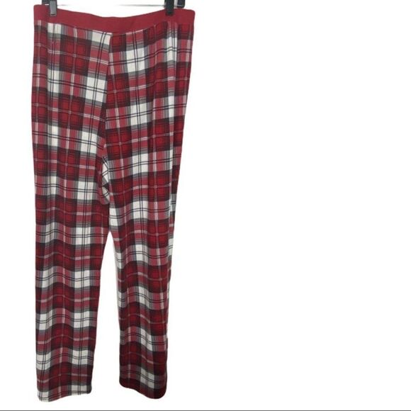 Rae Dunn Cheer Men’s Pajama Set Plaid Christmas Holiday Matching Warm comfy Dad - Picture 4 of 5